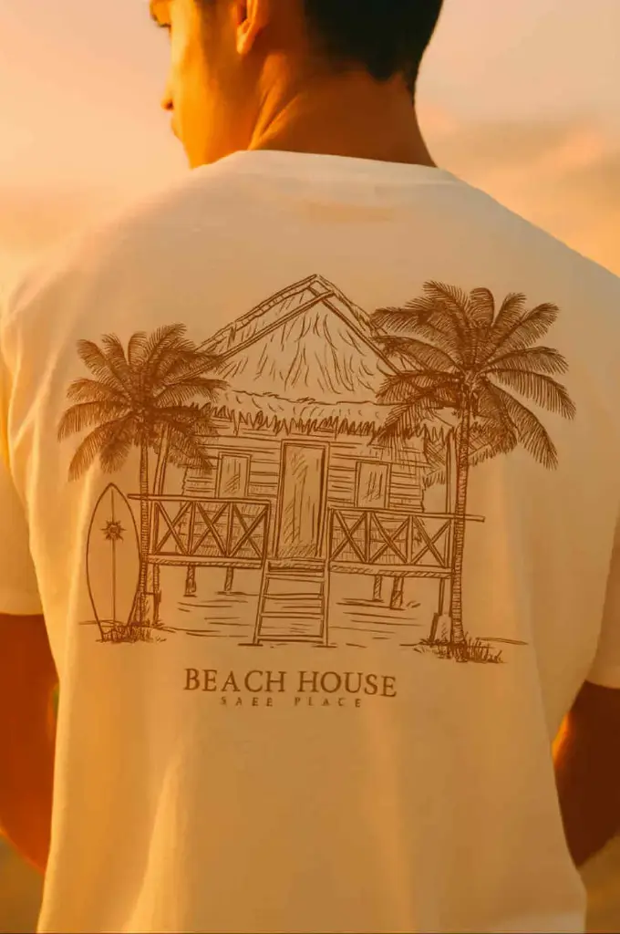 T SHIRT SUNSET (CABANE, S, Classic).webp