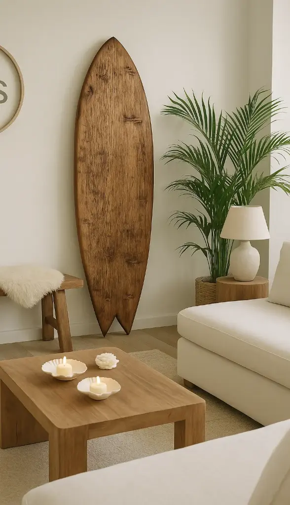 PLANCHE SURF BOIS