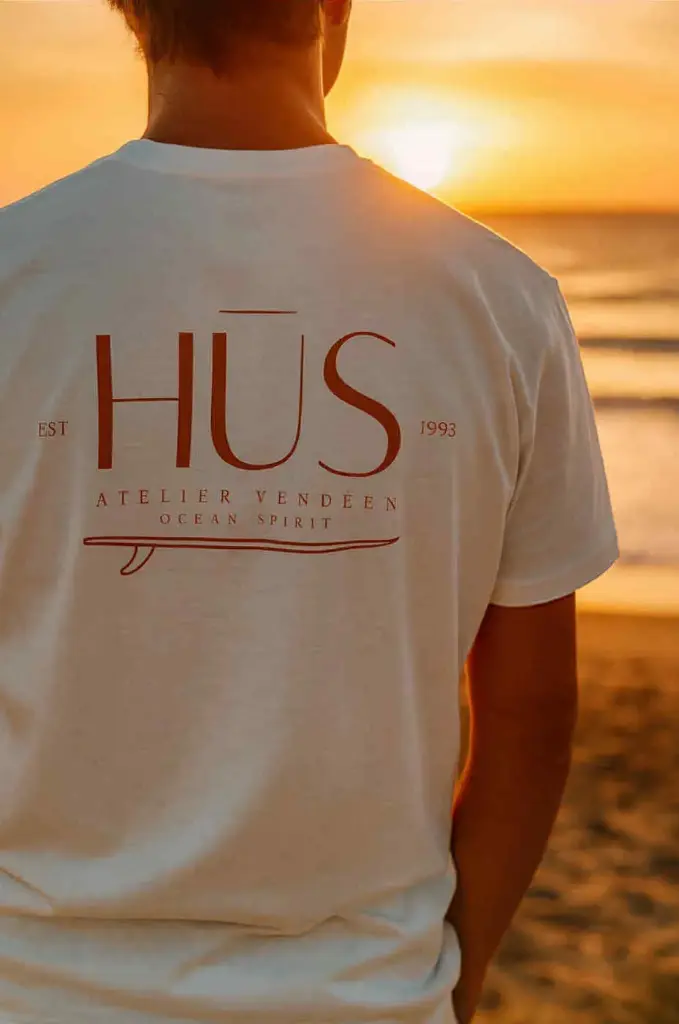 T SHIRT SUNSET - SURF