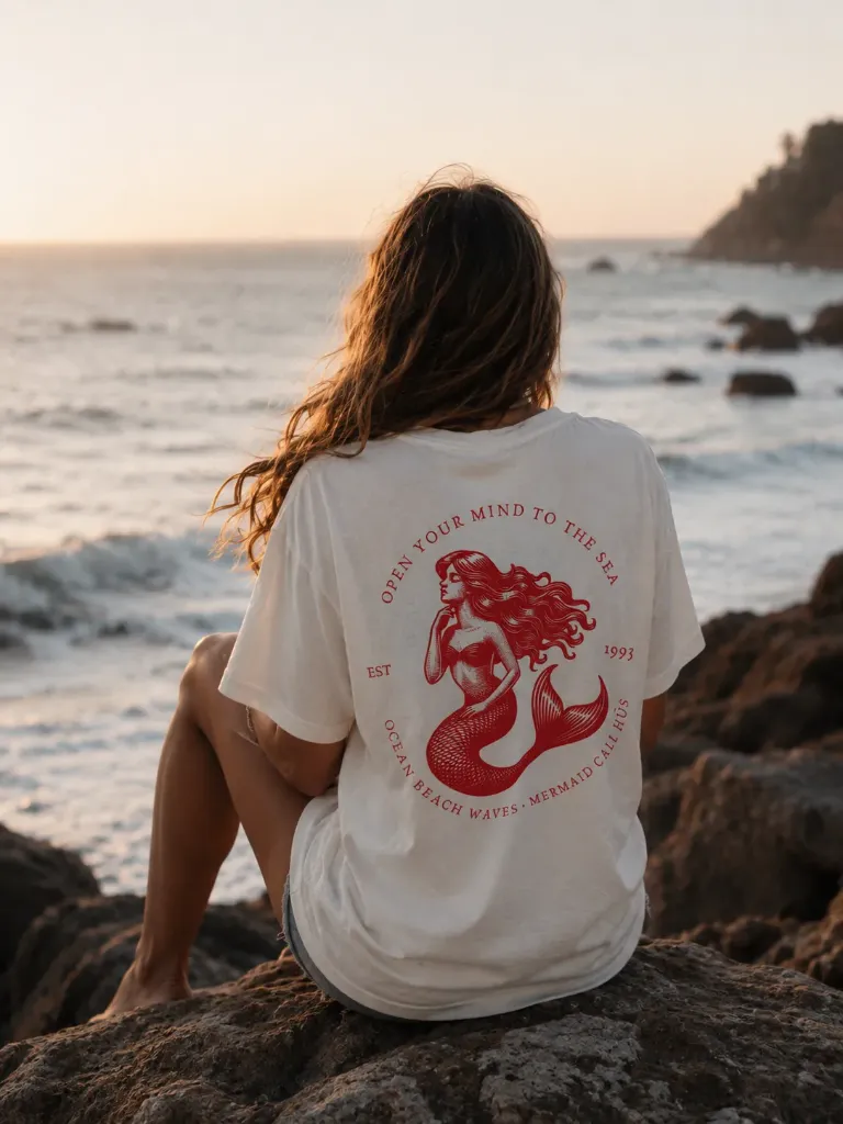 TEE SHIRTS (MERMAID CLUB, XS)
