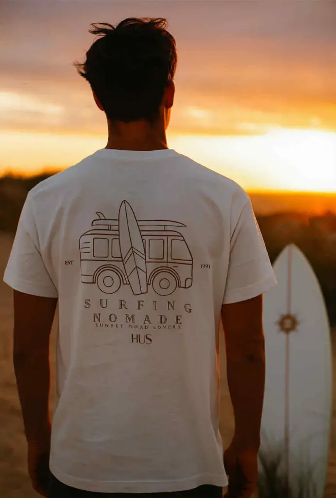 T SHIRT SUNSET - VAN